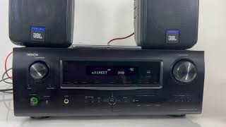 Denon AVR1610 51 Ch HDMI Theater Surround Sound Stereo Receiver  No Sound [upl. by Ennaecarg]