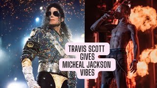 Travis Scott Is Giving Micheal Jackson Vibes [upl. by Kunin112]