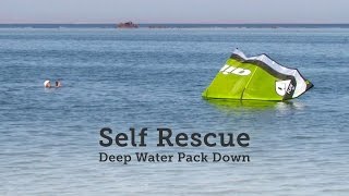 Self Rescue  Kitesurfing Howto [upl. by Ynavoj]