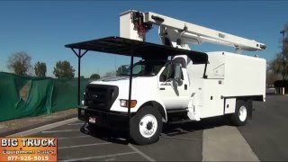 2006 Ford F750 Versalift VO255REV01 60 Forestry Bucket Truck [upl. by Ibob]