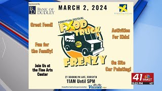 Forsythia Festival Hello Yellow Food Truck Frenzy tomorrow [upl. by Sixela]