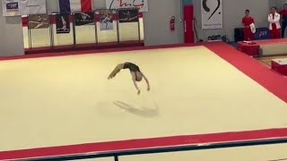 Zhou Yaqin 🇨🇳  Floor  PreOlympic Training in France  July 2024 [upl. by Iteerp352]