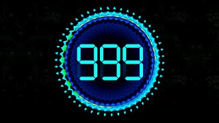 BCG 999 1000 Seconds Stopwatch LED Circle Progress Blue Light Remix Super Mario 3 Overworld [upl. by Aicre]