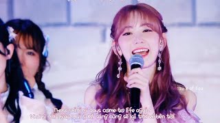 EngVietsub  Romaji Kimi wa Melody  HKT48  Miyawaki Sakura graduation concert [upl. by Nirik188]