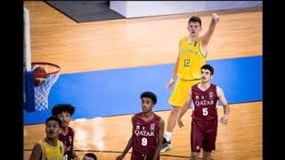 Jacob Furphy 2023 U17 Oceania Highlights [upl. by Geralda]