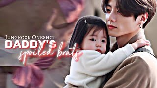 Daddys Spoiled Brats  Jungkook Oneshot [upl. by Scheld552]