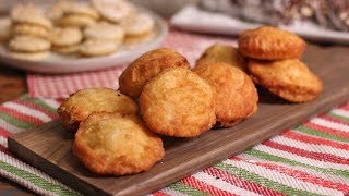 Ricotta Pizzette Italian Street Food  Fried Pizzas  Ep 1313 [upl. by Oinotnanauj]