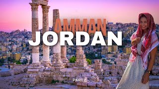 Exploring Amman and Jerash Jordan  FOOD CULTURE HISTORY [upl. by Anirbys]