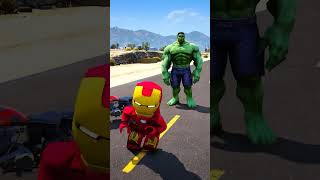 GTA  IRONMAN Son SAVED HIS FATHER LIFE shorts gta shortsfeed gta5 [upl. by Eenahc]