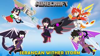 SERANGAN WITHER STORM Full Movie 2  Animasi Minecraft [upl. by Sivel978]