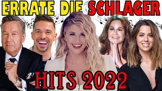 Errate die Schlager Song 2022  Deutsche Schlager Hits  Schlager Party Quiz [upl. by Copp]