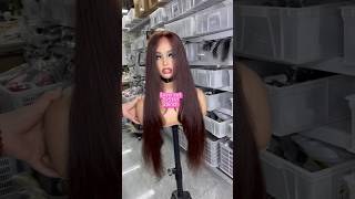 5x5 Hd lace closure wig layer cut goodluckhair layercut [upl. by Lede328]