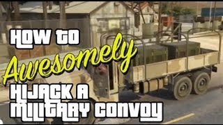 Time2Play GTA 5  How to Awesomely Hijack a Military Convoy Trevor Mission  Paleto Score Setup [upl. by Arikahc]