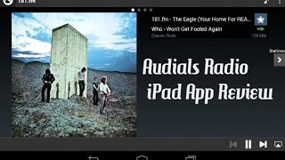 Audials Radio Android App Review Video [upl. by Nance698]