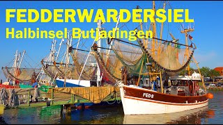 Fedderwardersiel  Halbinsel Butjadingen mit dem Wohnmobil [upl. by Holzman]