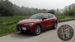 2018 Alfa Romeo Stelvio Ti Sport  Review [upl. by Rockel]