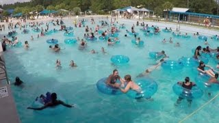 How No Swimmers Noticed Toddler Drowning At Crowded Water Park Wave Pool [upl. by Silberman]