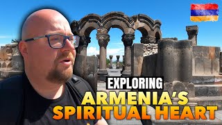 Exploring Armenias Ancient Etchmiadzin Cathedral 🇦🇲 [upl. by Yttam]