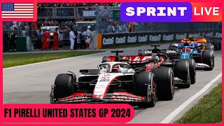 🔴F1 LIVE  2024 UNITED STATES GP  SPRINT RACE  Live data and Commentary Circuit of The Americas [upl. by Wj]