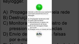 Questões de informática para concurso ibfc correios2024 [upl. by Fleeta]