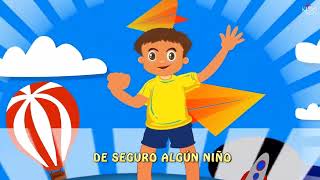 Avioncito De Papel Canciones Infantiles wwwkidsconceptcorpcom [upl. by Tesler892]