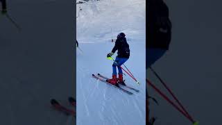 Easy slope Freeskiing in Zinal [upl. by Castorina]