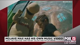 Musician creates music video for Mojave Max [upl. by Eneleoj]