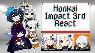 Honkai Impact 3rd React to v75 HI3 Trailer Ignition Teaser of Genshin Impact and Ellen Joe Demo [upl. by Sillig]