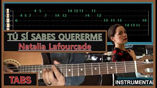 Cómo Tocar quotTÚ SÍ SABES QUERERMEquot TABS  Natalia Lafourcade [upl. by Toole]