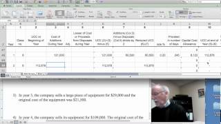 Capital Cost Allowance Calculation 2 [upl. by Alvord398]