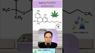 📢 Reconhecendo as funções orgânicas no THC 🔥enem quimicaorganica química  vestibular uerj [upl. by Jammin]