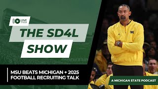 Michigan State Beats Michigan 2025 Football Recruiting CheckIn [upl. by Enitram550]