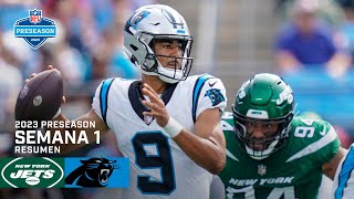 New York Jets vs Carolina Panthers  Pretemporada NFL 2023  Resumen Highlights  12 Ago 23 [upl. by Atila]