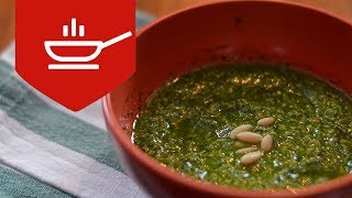 Ev Yapımı Pesto Sos Tarifi  Esen Hünal [upl. by Searby]