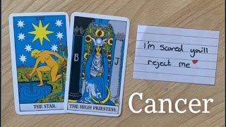 Cancer 🩵 Something got in the way But there’s still a lot of love here Tarot love reading 🦋 [upl. by Esertak]