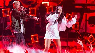 grammy awards 2011 eminem rihanna dr dre with skyler grey adam levine [upl. by Adarbil]