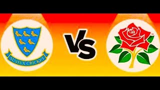 Sussex vs Lancashire SUS vs LANCS Live Score Streaming 2 Quarter Final Vitality Blast  Live Cricket [upl. by Eislek]