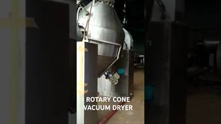 ROTOCONE VACUUM DRYER [upl. by Nirtiak]