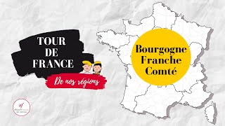 BourgogneFrancheComté  TOUR DE FRANCE DES REGIONS [upl. by Olim]