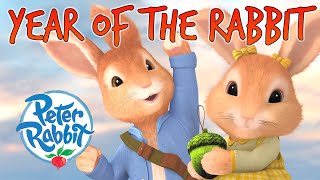 ​OfficialPeterRabbit  Year of the Rabbit 🐰  Celebrating Lunar New Year 🧧  Cartoons for Kids [upl. by Aerdnuahs]