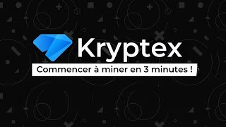 Minage Crypto  Kryptex la Solution Simple [upl. by Aloise]