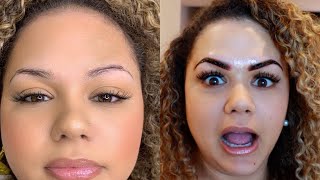 Part 2 MICROSHADING VS MICROBLADING  TOUCHUP  IS IT WORTH IT [upl. by Enyawed]