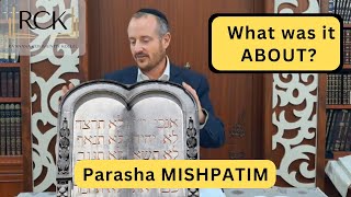 The 10 Commandments Clarified  Parashat Mishpatim by Rabbi Horwitz [upl. by Balbinder]