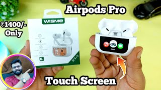 Airpods Pro₹1400 with Touch Screen Display unboxing [upl. by Deva284]