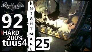 Batman Arkham Knight Walkthrough Hard 200 Part 92  Decision Time [upl. by Marras]