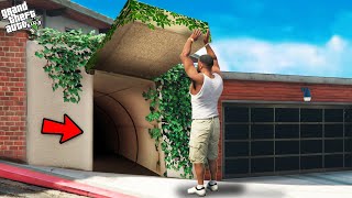 GTA 5  I Found The Most Secret Tunnel Near Franklins House GTA 5 Mods [upl. by Yeslah139]