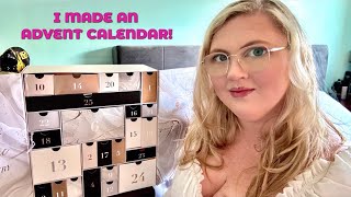 I Made My Sister An Advent Calendar unboxing [upl. by Blondelle]