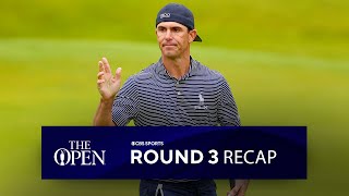 Billy Horschel 4 leads The Open Championship entering final round  CBS Sports [upl. by Stockton]