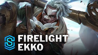 Firelight Ekko Skin Spotlight  League of Legends [upl. by Ljoka253]