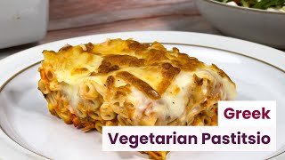 Greek Pastitsio with Vegetables [upl. by Nrobyalc]